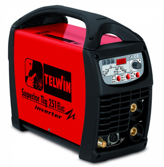 Telwin Superior TIG 251 DC-HF/LIFT VRD 400V Telwin Superior TIG 251 DC-HF/LIFT VRD 400V