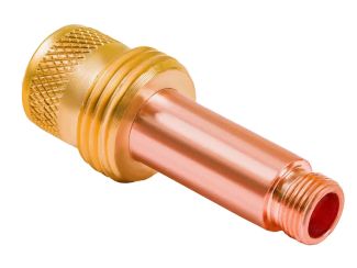 КЕДР Держатель цанги ГАЗ ЛИНЗА (TIG-17–18–26 PRO/EXPERT) Ø 2,4 мм (10 шт.) КЕДР Держатель цанги ГАЗ ЛИНЗА (TIG-17–18–26 PRO/EXPERT) Ø 2,4 мм (10 шт.)