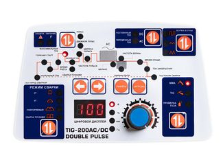 Grovers ENERGY TIG200 AC/DC DOUBLE PULSE