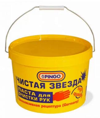 PINGO Паста для очистки рук, пластиковое ведро 11л PINGO Паста для очистки рук, пластиковое ведро 11л