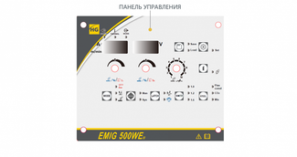 HUGONG EMIG 500WE III (цифровой подающий) (с БО и тележкой) (без горелки и кабель-пакета) HUGONG EMIG 500WE III (цифровой подающий) (с БО и тележкой) (без горелки и кабель-пакета)