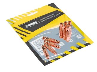 КЕДР Держатель цанги (TIG-17–18–26 PRO/EXPERT) Ø 2,4 мм (10 шт.) КЕДР Держатель цанги (TIG-17–18–26 PRO/EXPERT) Ø 2,4 мм (10 шт.)
