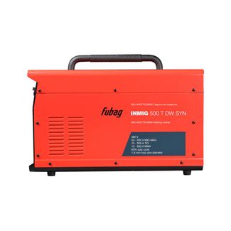 Fubag INMIG 500T DW SYN + Подающий механизм DRIVE INMIG DW SYN + Шланг пакет 5 м + горелка FB 400 3m Fubag INMIG 500T DW SYN + Подающий механизм DRIVE INMIG DW SYN + Шланг пакет 5 м + горелка FB 400 3m