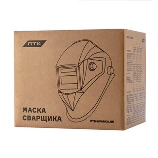 ПТК Маска сварщика хамелеон ТИП I, SK 10A TC, чёрная ПТК Маска сварщика хамелеон ТИП I, SK 10A TC, чёрная