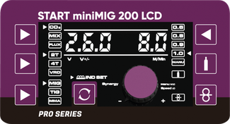 START miniMIG 200 LCD START miniMIG 200 LCD