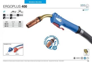 Trafimet Mig ERGOPLUS 400 (400 А вод. охл.) 3м Trafimet Mig ERGOPLUS 400 (400 А вод. охл.) 3м