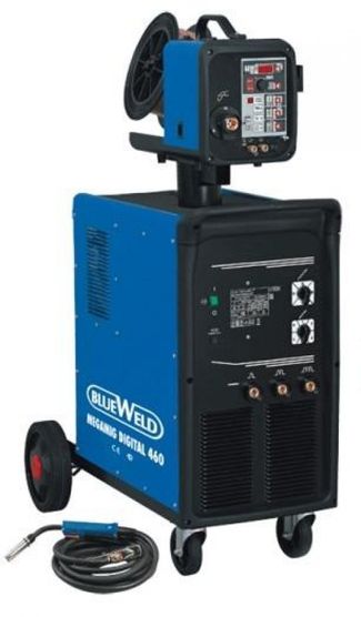 Blueweld Megamig Digital 460 с цифровым блоком подачи проволоки Blueweld Megamig Digital 460 с цифровым блоком подачи проволоки