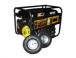 Huter DY6500LX с колёсами и аккумулятором Huter DY6500LX с колёсами и аккумулятором