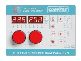 Grovers MULTIMIG 200 PFC DUAL PULSE SYN Grovers MULTIMIG 200 PFC DUAL PULSE SYN