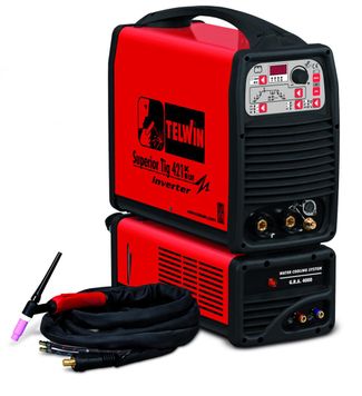 Telwin SUPERIOR TIG 421 DC-HF/LIFT 400V AQUA Telwin SUPERIOR TIG 421 DC-HF/LIFT 400V AQUA