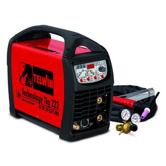 Telwin TECHNOLOGY TIG 222 AC/DC HF/LIFT AQUA + TIG ACC Telwin TECHNOLOGY TIG 222 AC/DC HF/LIFT AQUA + TIG ACC