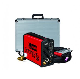 Telwin TECNICA TIG 160 DC 230V KIT в алюминиевом кейсе Telwin TECNICA TIG 160 DC 230V KIT в алюминиевом кейсе