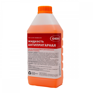 Deka Антипригарная жидкость 1 литр Deka Антипригарная жидкость 1 литр