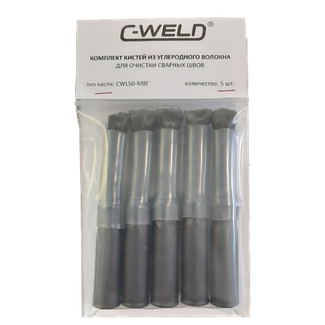 C-WELD Комплект кистей из углеволокна L50, М8 (внутренняя), 5 шт C-WELD Комплект кистей из углеволокна L50, М8 (внутренняя), 5 шт