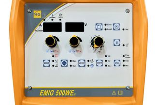 HUGONG EMIG 500WE III (цифровой подающий) (с БО и тележкой) (без горелки и кабель-пакета) HUGONG EMIG 500WE III (цифровой подающий) (с БО и тележкой) (без горелки и кабель-пакета)