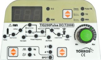 TORROS TIG 200Pulse DC (T2008) TORROS TIG 200Pulse DC (T2008)