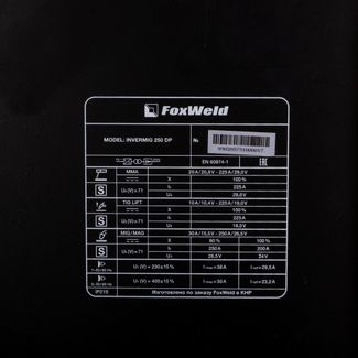 FoxWeld INVERMIG 250 DP FoxWeld INVERMIG 250 DP