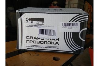 КЕДР Проволока омедненная Св-08Г2С-О Ø 0,8 мм (пластик кат. 2x5 кг) КЕДР Проволока омедненная Св-08Г2С-О Ø 0,8 мм (пластик кат. 2x5 кг)