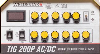 Weldestar TIG 200P AC/DC PULSE (230 В, 5-200А) Weldestar TIG 200P AC/DC PULSE (230 В, 5-200А)