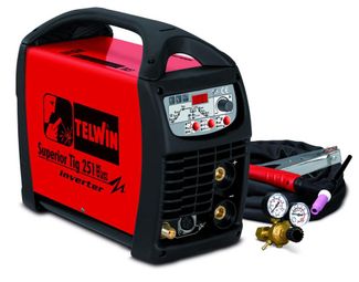 Telwin SUPERIOR TIG 251 DC-HF/LIFT VRD 400V с аксессуарами Telwin SUPERIOR TIG 251 DC-HF/LIFT VRD 400V с аксессуарами