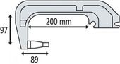Gys Плечо типа С (С1): C clamp для INVERTER 125, DC, BP, PTI