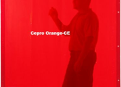 CEPRO Сварочная шторка Orange-CE 180х220см