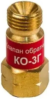 КЕДР Клапан обратный КО-3Г (пропан, ацетилен), на вход резака /горелки, М16х1,5LH левая резьба (10 шт.)