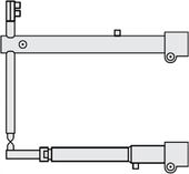 Fubag Плечи O 40 х 700мм прямые с тонким нижним плечом для серии RS