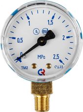ПТК Манометр 2,5 МПа, 1/8 NPT, кислород