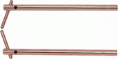 Blueweld Пара консолей с электродами, L=350 mm 803153