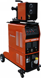 FoxWeld INVERMIG 508 с отд.МП на тележке+блок охл.