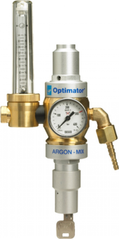 GasIQ Optimator Lock Ar/Mix 34l/min 3/4-3/8 с ротаметром и блокировкой расхода газа ключом