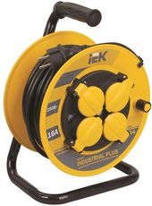 IEK Удлинитель силовой 4 розетки шнур 30м ПВС 3х1.5мм2 УК30