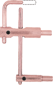 Blueweld Пара консолей с электродами, L=140 mm 803159