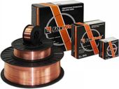 FoxWeld Проволока сварочная омедненная ER70S-6 (ан.Св08Г2С) д.0,6мм 0,9кг