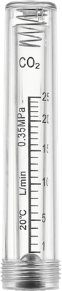 Сварог Ротаметр-колба для смесителя Ar/CO2 - 4Р (CO2 0-25л/мин)