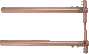 Blueweld Пара консолей, 700 мм 803102