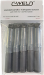 C-WELD Комплект кистей из углеволокна L50, М8 (внутренняя), 5 шт